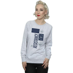 Star Wars - Sweat THE LAST JEDI THE RESISTANCE - Femme (Gris chiné)
