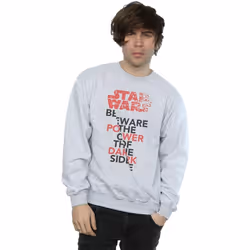 Star Wars - Sweat THE LAST JEDI POWER OF THE DARK SIDE - Homme (Gris chiné)