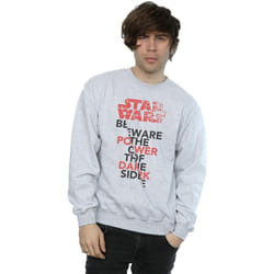 Star Wars - Sweat THE LAST JEDI POWER OF THE DARK SIDE - Homme (Gris chiné)
