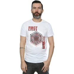 Star Wars - T-shirt THE LAST JEDI DARK SIDE - Homme (Blanc)