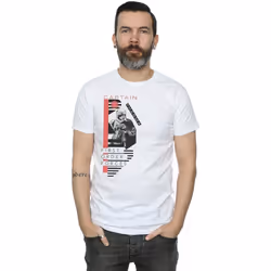 Star Wars - T-shirt THE LAST JEDI - Homme (Blanc)
