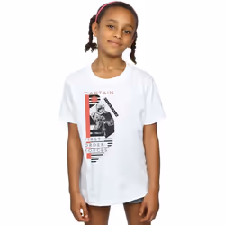 Star Wars - T-shirt THE LAST JEDI - Fille (Blanc)