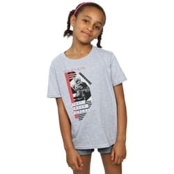 Star Wars - T-shirt THE LAST JEDI - Fille (Gris chiné)