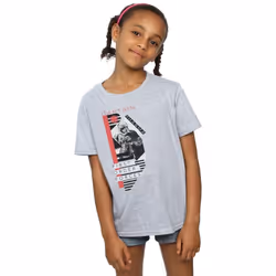 Star Wars - T-shirt THE LAST JEDI - Fille (Gris chiné)