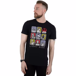 Star Wars - T-shirt THE LAST JEDI - Homme (Noir)