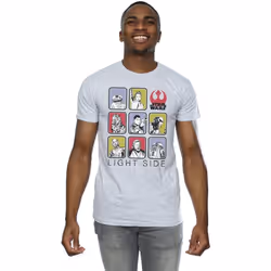 Star Wars - T-shirt THE LAST JEDI - Homme (Gris chiné)