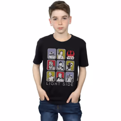 Star Wars - T-shirt THE LAST JEDI - Garçon (Noir)