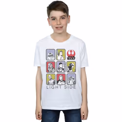 Star Wars - T-shirt THE LAST JEDI - Garçon (Blanc)