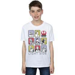 Star Wars - T-shirt THE LAST JEDI - Garçon (Blanc)