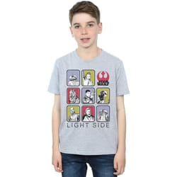 Star Wars - T-shirt THE LAST JEDI - Garçon (Gris chiné)