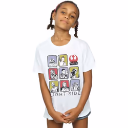 Star Wars - T-shirt THE LAST JEDI - Fille (Blanc)