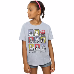 Star Wars - T-shirt THE LAST JEDI - Fille (Gris chiné)