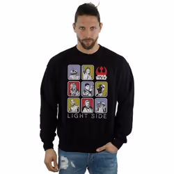 Star Wars - Sweat THE LAST JEDI - Homme (Noir)