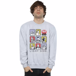 Star Wars - Sweat THE LAST JEDI - Homme (Gris chiné)