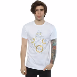 Star Wars - T-shirt THE LAST JEDI - Homme (Blanc)