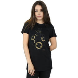 Star Wars - T-shirt THE LAST JEDI - Femme (Noir)