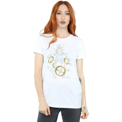 Star Wars - T-shirt THE LAST JEDI - Femme (Blanc)