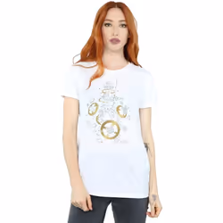 Star Wars - T-shirt THE LAST JEDI - Femme (Blanc)