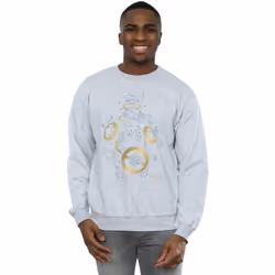 Star Wars - Sweat THE LAST JEDI - Homme (Gris chiné)