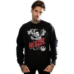 Star Wars - Sweat THE LAST JEDI RESIST - Homme (Noir)