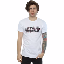 Star Wars - T-shirt THE LAST JEDI - Homme (Blanc)