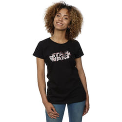 Star Wars - T-shirt THE LAST JEDI - Femme (Noir)