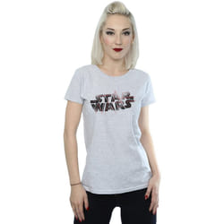 Star Wars - T-shirt THE LAST JEDI - Femme (Gris chiné)