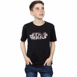Star Wars - T-shirt THE LAST JEDI - Garçon (Noir)