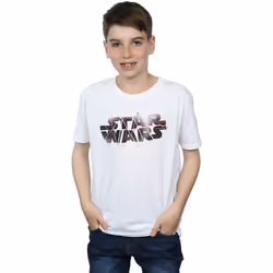 Star Wars - T-shirt THE LAST JEDI - Garçon (Blanc)