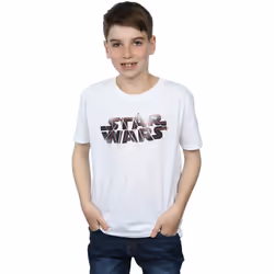 Star Wars - T-shirt THE LAST JEDI - Garçon (Blanc)