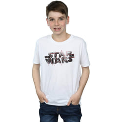 Star Wars - T-shirt THE LAST JEDI - Garçon (Blanc)