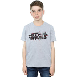 Star Wars - T-shirt THE LAST JEDI - Garçon (Gris chiné)