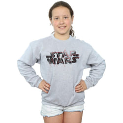 Star Wars - Sweat THE LAST JEDI - Fille (Gris chiné)