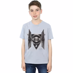 Star Wars - T-shirt THE LAST JEDI TIE FIGHTER - Garçon (Gris chiné)