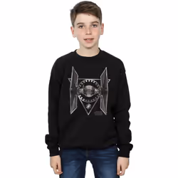 Star Wars - Sweat THE LAST JEDI TIE FIGHTER - Garçon (Noir)