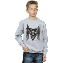 Star Wars - Sweat THE LAST JEDI TIE FIGHTER - Garçon (Gris chiné)