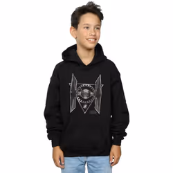 Star Wars - Sweat à capuche THE LAST JEDI TIE FIGHTER - Garçon (Noir)