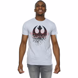 Star Wars - T-shirt THE LAST JEDI - Homme (Gris chiné)