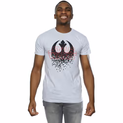 Star Wars - T-shirt THE LAST JEDI - Homme (Gris chiné)