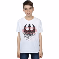Star Wars - T-shirt THE LAST JEDI - Garçon (Blanc)