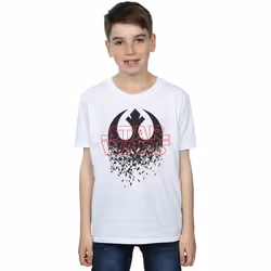 Star Wars - T-shirt THE LAST JEDI - Garçon (Blanc)