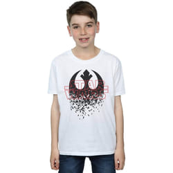 Star Wars - T-shirt THE LAST JEDI - Garçon (Blanc)
