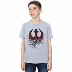 Star Wars - T-shirt THE LAST JEDI - Garçon (Gris chiné)