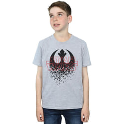 Star Wars - T-shirt THE LAST JEDI - Garçon (Gris chiné)