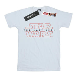 Star Wars - T-shirt THE LAST JEDI - Garçon (Blanc)