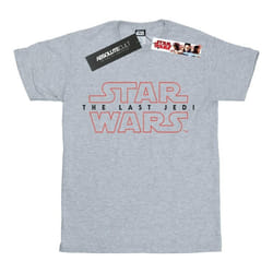 Star Wars - T-shirt THE LAST JEDI - Garçon (Gris chiné)