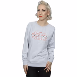 Star Wars - Sweat THE LAST JEDI - Femme (Gris chiné)