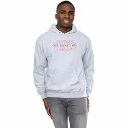 Star Wars - Sweat à capuche THE LAST JEDI - Homme (Gris chiné)