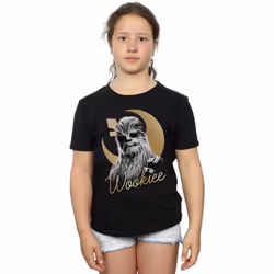 Star Wars - T-shirt THE LAST JEDI - Fille (Noir)