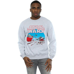 Star Wars - Sweat THE LAST JEDI - Homme (Gris chiné)